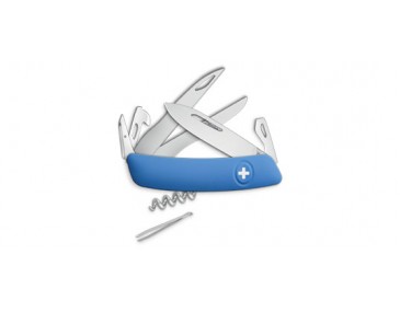 Schweizer Messer Swiza D07 Scissors, blau