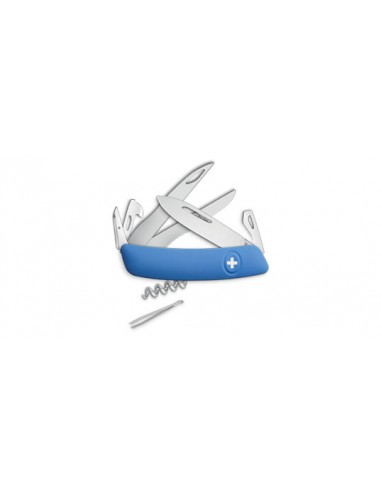 Schweizer Messer Swiza D07 Scissors, blau
