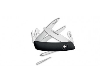 Schweizer Messer Swiza D08 Scissors, schwarz