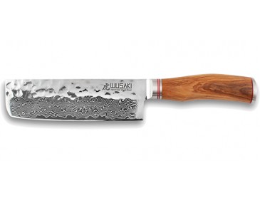 Wusaki Damast Messer - Nakiri-Messer