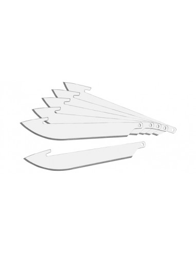 Lame de rechange Outdoor Edge Outdoor Edge - Lames Razor-Lite (par 6)
