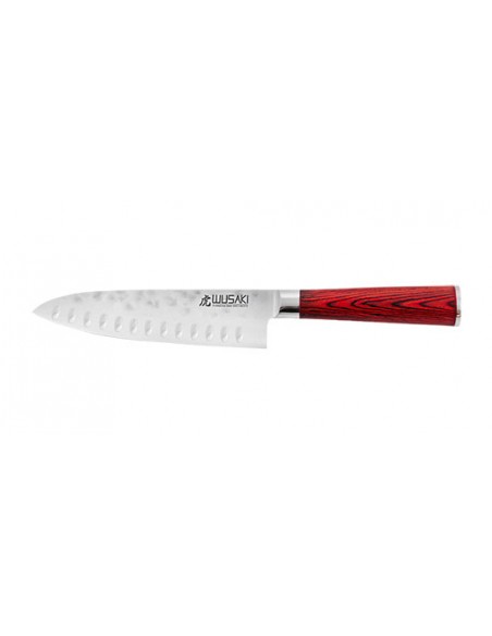 Japanisches Santoku-Messer Wusaki Pakka - Santoku-Messer