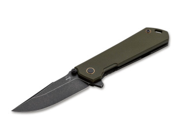 Taschenmesser Kihon Assisted OD Green Boker Plus