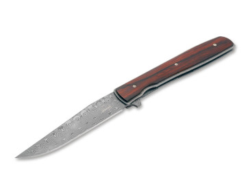 Taschenmesser Boker Plus Urban Trapper Cocobolo Damascus