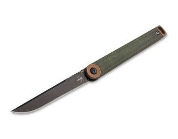 Taschenmesser Boker Plus Kaizen Green Canvas Micarta