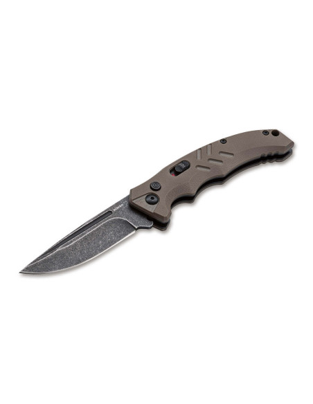 Automatisches Taschenmesser Intention II Coyote Boker Plus