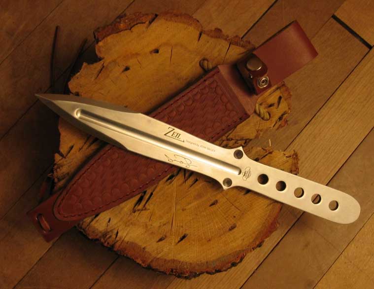 Einteiliges Wurfmesser