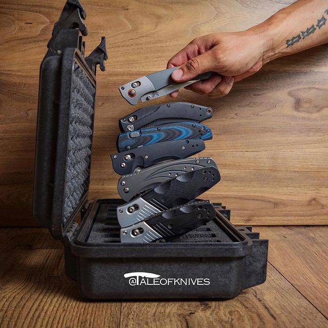 Tasche und Transporttasche für Messer