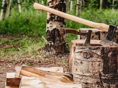W&auml;hlen Sie Ihre Axt oder Machete